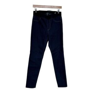 Karen Kane Women's Dark Wash Denim Jeans‎ Size 10 High Rise Stretch Slim Fit